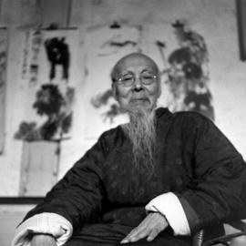 《生活》杂志中的齐白石——1948年老照片