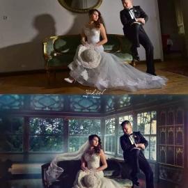 你会选择这样的婚纱照么？