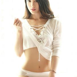 盛馨冉白纱性感私房欲照