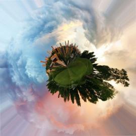 环游世界的全景星球