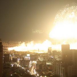 在初学者镜头下，烟花大会可拍摄成世界末日……