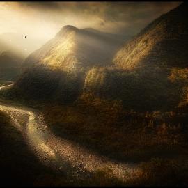 夕阳无限好，后期要过硬