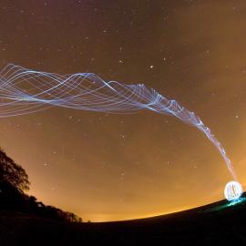 Martin Kimbell：光绘龙卷风