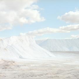 如画的澳大利亚盐矿