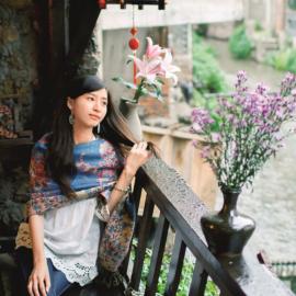 夏末束河清新碰撞