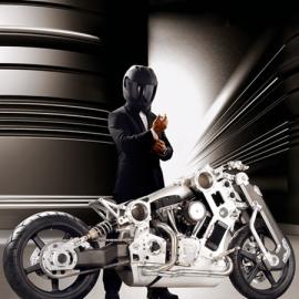 fighter sci-fi motorcycles