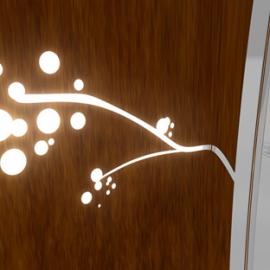 White Noise Floor Lamp