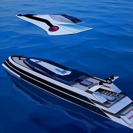 monaco 2050 飞行游艇概念
