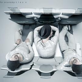 未来多媒体飞机经济舱