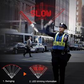 引导交通的接力棒