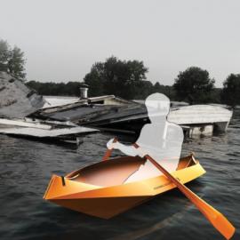 可折叠的救生艇