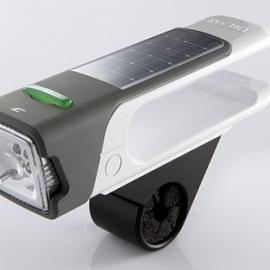 绿色“灯&锁”引导自行车安全