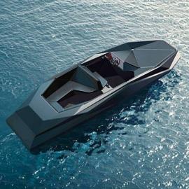 时尚奢华的游艇