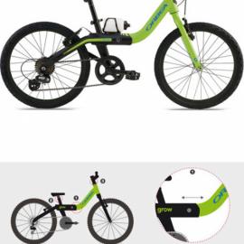 和孩子一起“长大”的自行车