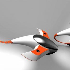 未来的城市飞行器