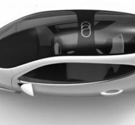 全封闭式自平衡电动机车