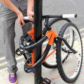 不用车锁的自行车