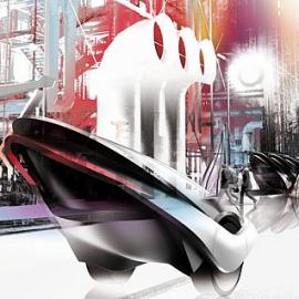 LIGO概念城市自助互助交通工具