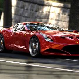 法拉利612 GTO概念跑车