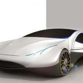 动感的流线型车体