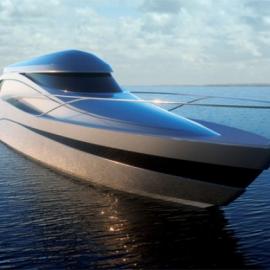 在海中安全的游泳