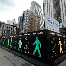 全球的人行交通标志