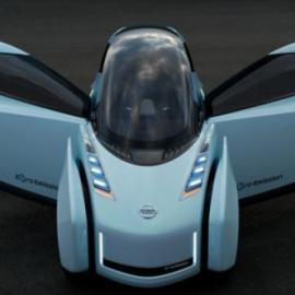 由计算机控制转向的Nissan概念汽车