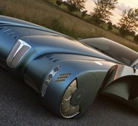 Bruno Delussu设计的Bugatti 57 Atlantic