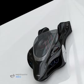 Nissan概念车Motivity 400C拥有磁悬浮系统