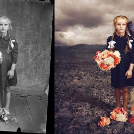 老照片的超现实主义新装