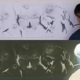 负片中才能看到的画