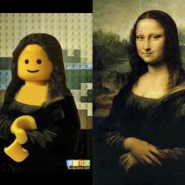 乐高重现10幅世界名画