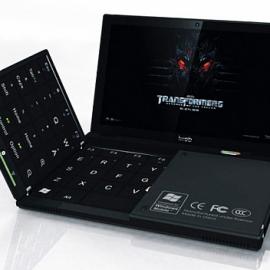 迷人的折叠式键盘笔记本