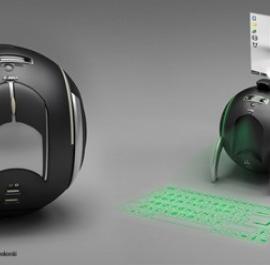 概念电脑设计E-Ball