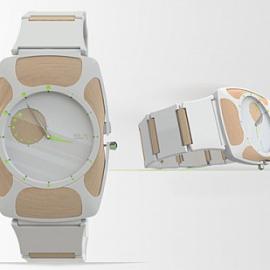 独特的骨感手表