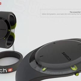 Allan George设计的Swatch概念手表