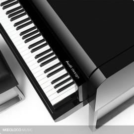 奥迪设计的钢琴