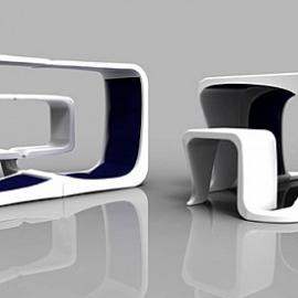 Curv一物两用多变家具