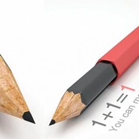 1+1=1铅笔连接器