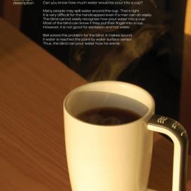 盲人所使用的杯子