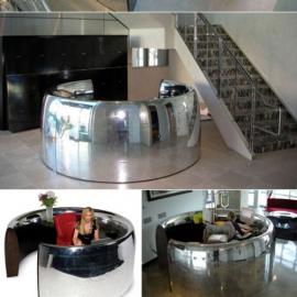 MotoArt用飞机零件设计的创意家具