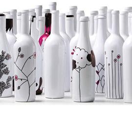 个性葡萄酒瓶