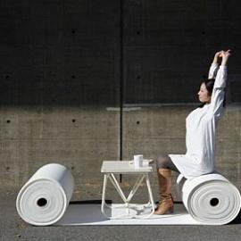 博明松山：雪白地毯的新用法