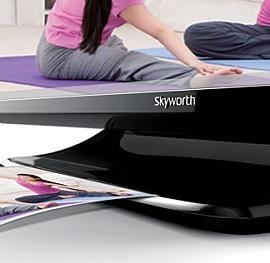 可以打印的概念电视Skyworth Memory share