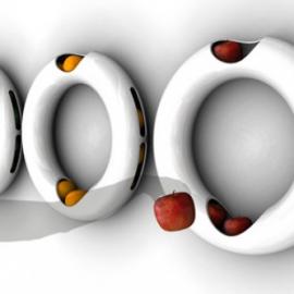 挂墙水果盘设计