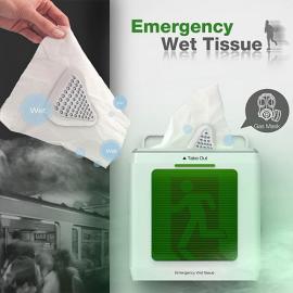 应急湿巾口罩