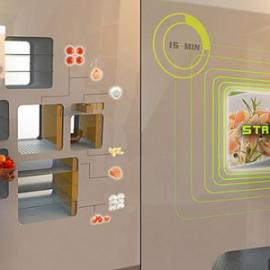 2D智能厨房概念