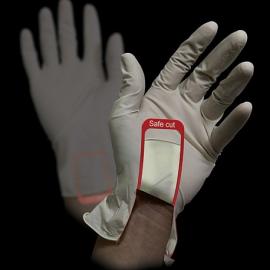 防止重复使用的手术手套