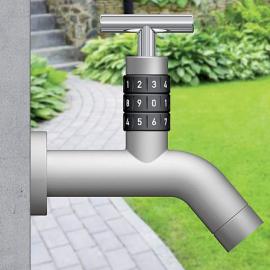 带密码锁的水龙头