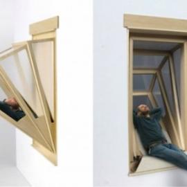 探出去的窗户让你赏够美景